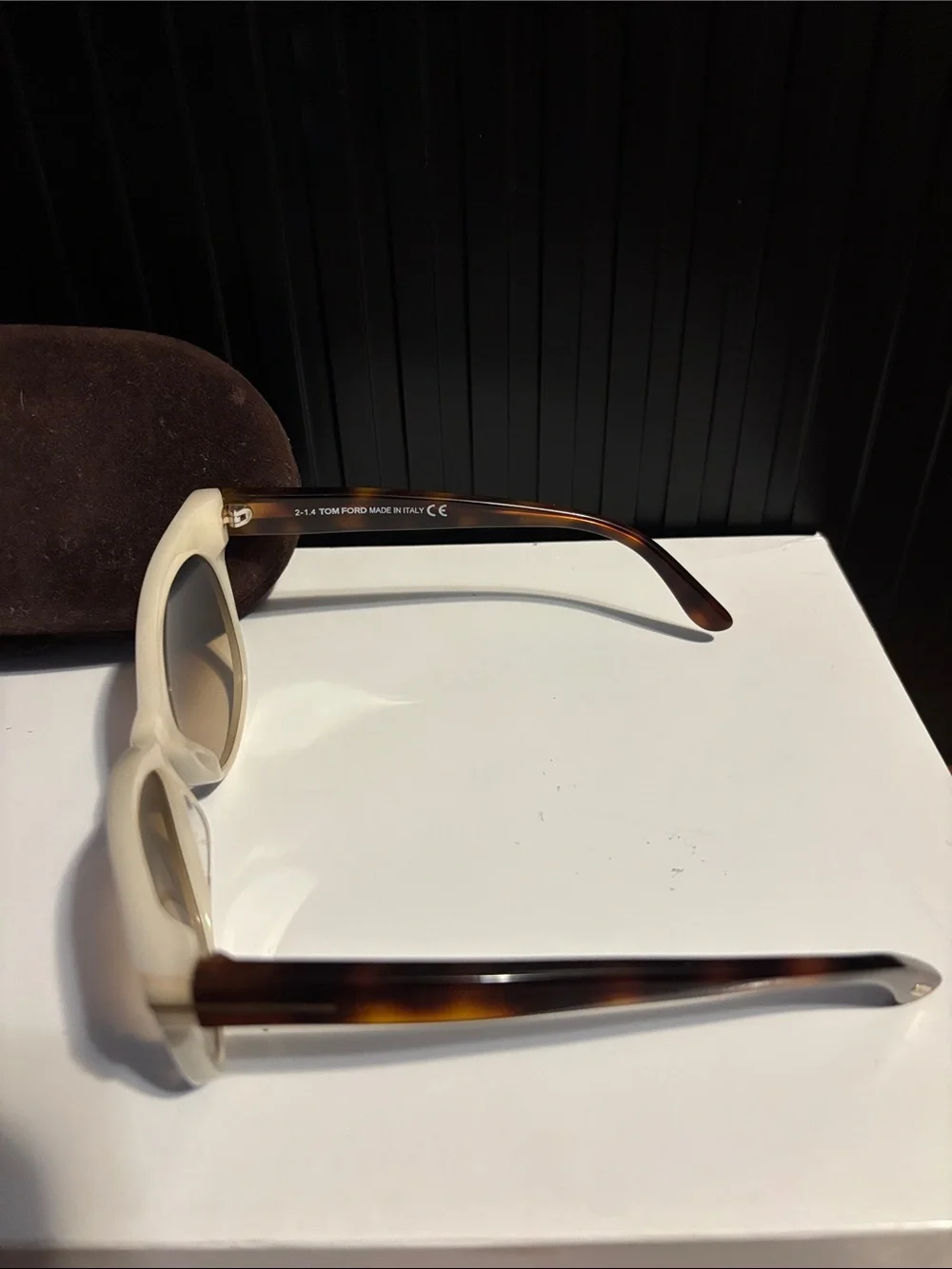 Tom Ford Women’s Sunglasses Gradient Brown Lenses (TF 330)